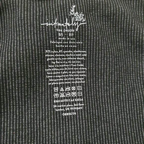 FREE PEOPLE HIGH FIVE STRIPED MOCK NECK TOP - Picture 5 of 6